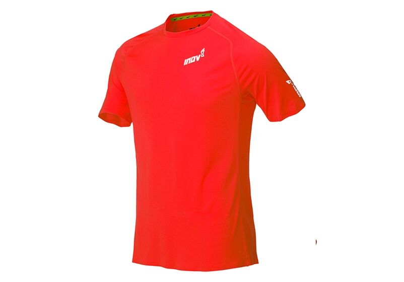 Inov-8 Base Elite 2.0 Short Sleeve Mens Base Layer Red Philippines 24573DIOL